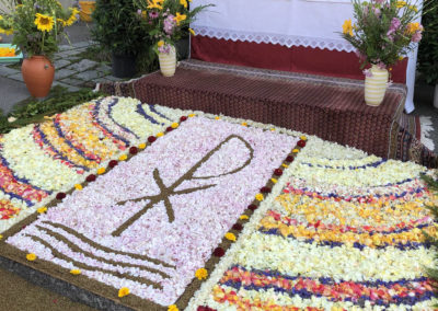 Blütenteppich Schwedenprozession