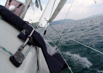 Segeln hart am Wind